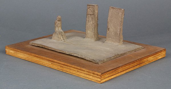 Bill Spira, clay sculpture (1 of 4)