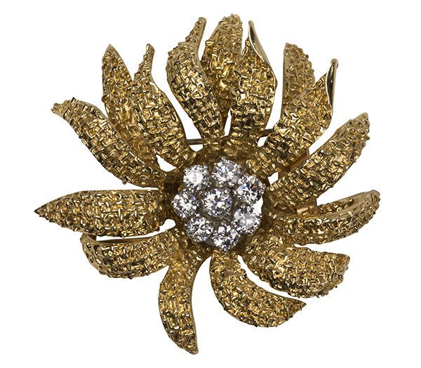 Van Cleef & Arpels diamond, 18k yellow gold and (1 of 5)