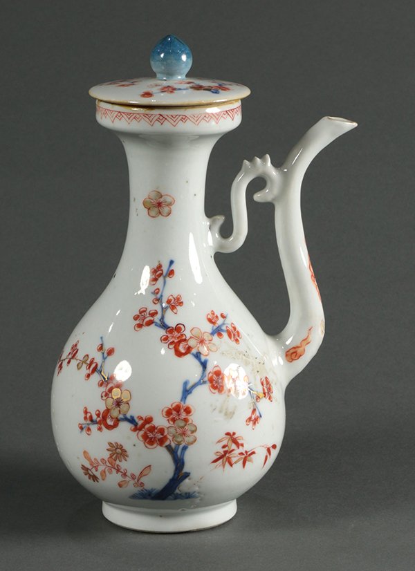 Chinese Imari Export Ewer, Prunus (1 of 8)