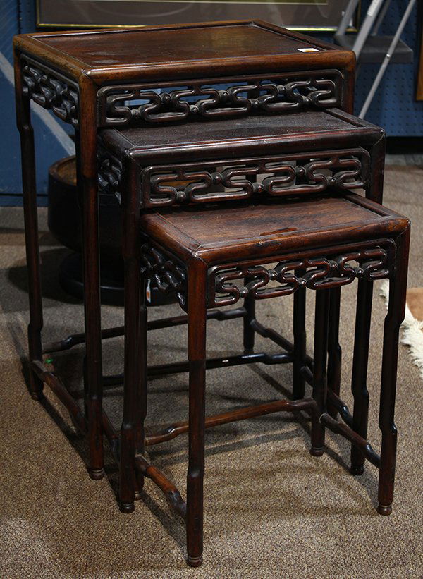 Set of Chinese Nesting Tables (1 of 5)