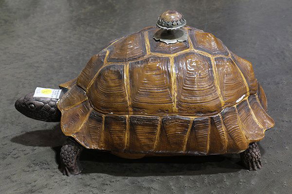 Tortoise box by Anthony Redmile, circa 1970, the shell (1 of 2)