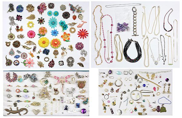 Collection of fine and vintage costume jewelry (1 of 5)