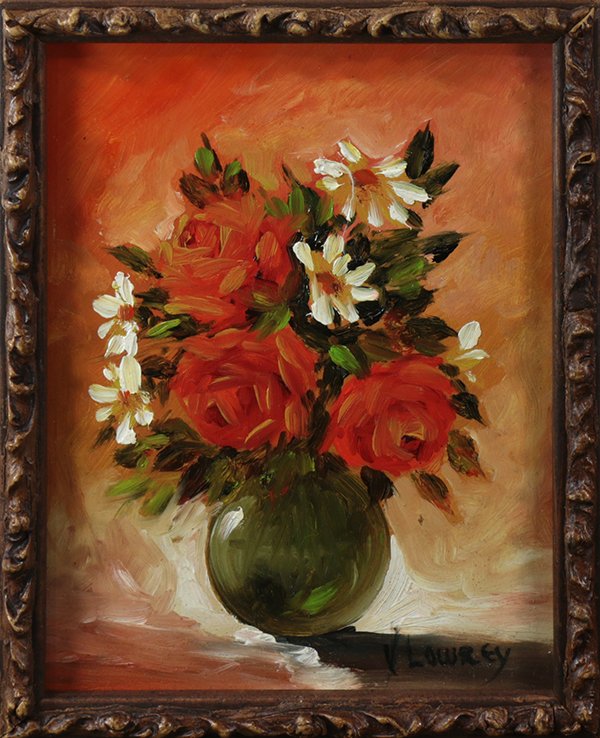 Still Life with Flowers, painting (1 of 1)
