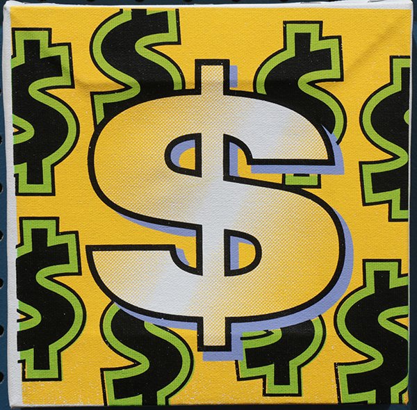 Print, Steve Kaufman, $ (1 of 1)