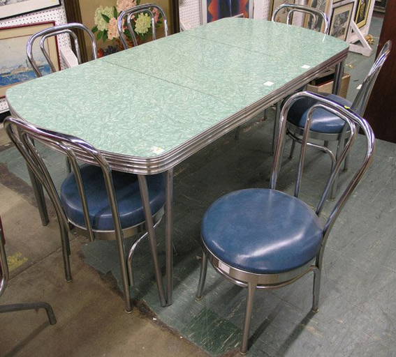 4527 Formica top kitchen set Mar 04, 2006 Clars Auction Gallery in CA