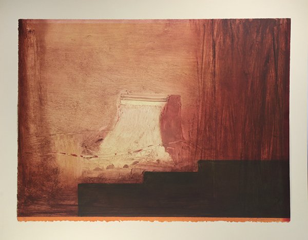 Monotype, Nathan Oliveira, Douro Valley IX (1 of 3)
