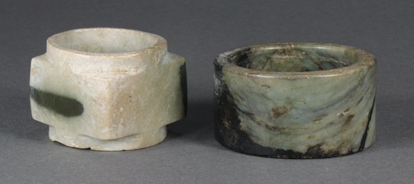 Chinese Jade Cong and Ring (1 of 7)