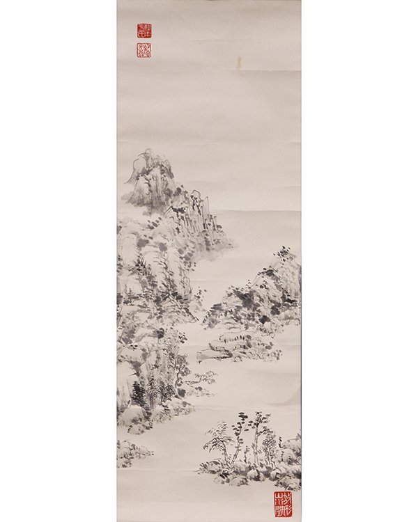 Chinese Painting, Yu Youren and Yu Wangde, Landscape (1 of 4)