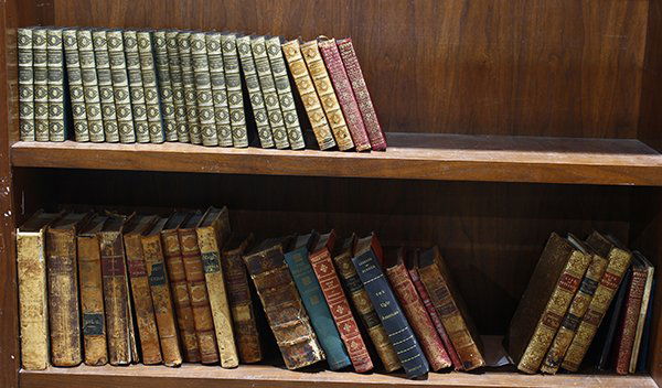 (lot of 47) Two shelves of books mostly relating to (1 of 1)