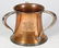 Arts and Crafts sterling and copper loving cup,