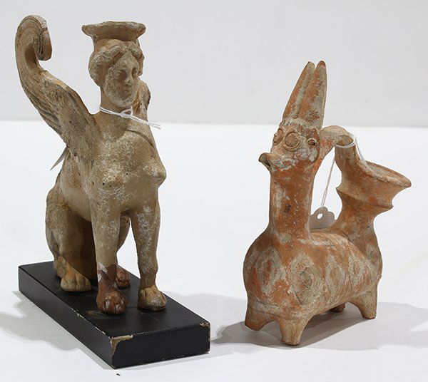 (lot of 2) Antiquity style objects (1 of 3)