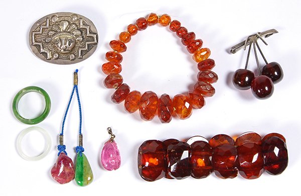 Collection of gem and silver jewelry (1 of 3)