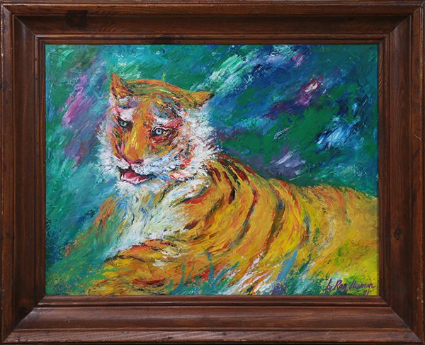 Painting,  Manner of Leroy Neiman (1 of 1)