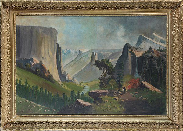 California Folk Art School, Yosemite Valley, painting (1 of 1)