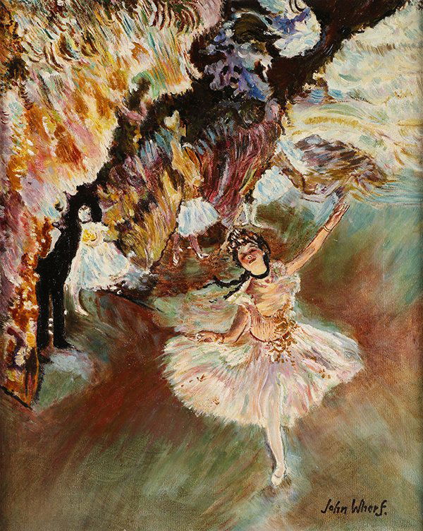 Painting, Attributed to John Whorf (1 of 3)