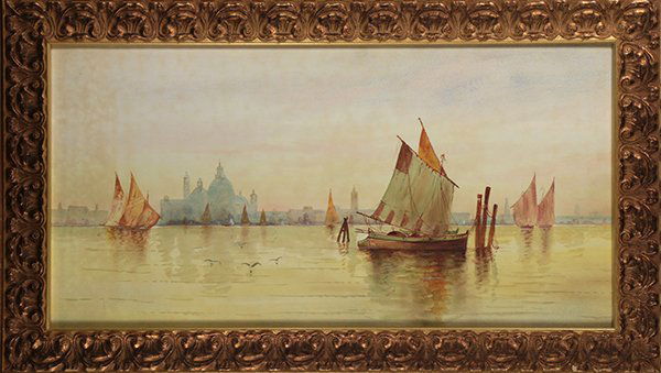 View of Venice, watercolor (1 of 1)