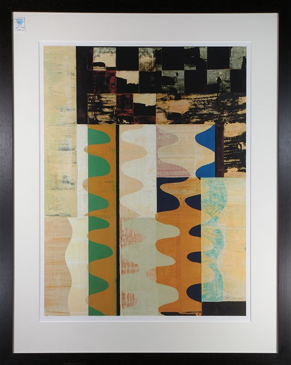 Jeff Long, Print: Jeff Long (American, 20th century), Mullicah, color print, pencil signed lower right, edition 29/150, overall (with frame): 43.5h x 34.5"w. Provenance: AllianceBernstein (San Francisco, California) co