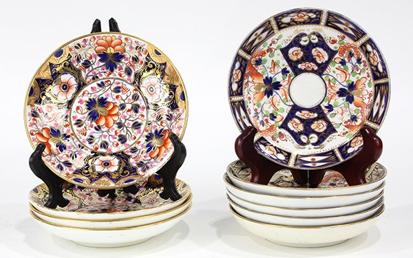 (lot of 10) Royal Crown Derby porcelain (1 of 5)