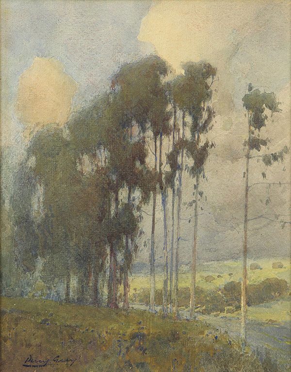 Percy Gray, watercolor (1 of 4)