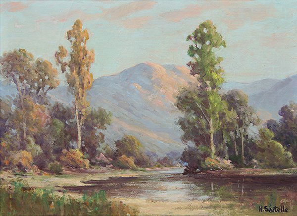 Herbert Sartelle, painting (1 of 4)