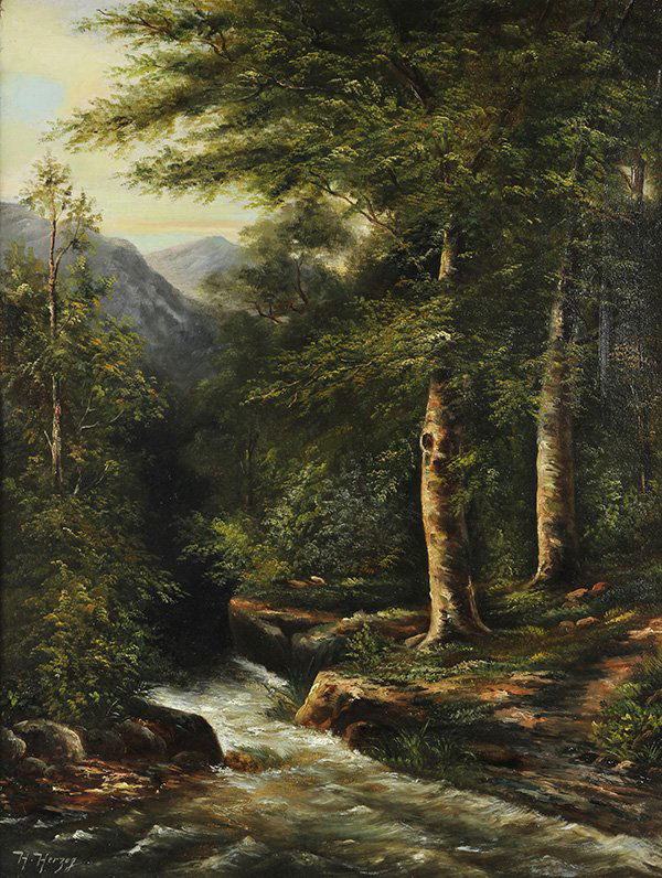 Hermann Herzog, painting (1 of 4)