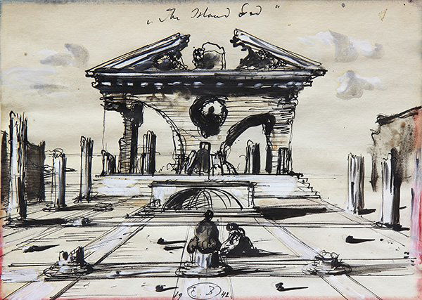 Eugene Berman, work on paper (1 of 2)