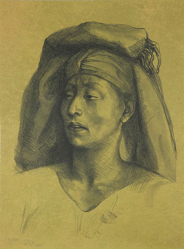 Print, Francisco Zuniga (1 of 3)