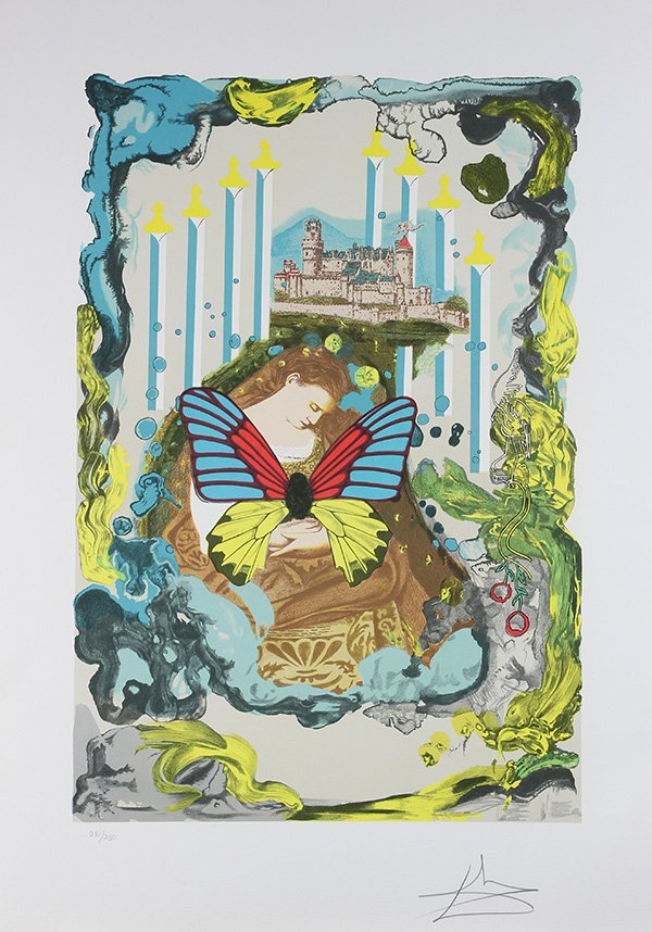 Salvador Dali, Papillons Anciennes Portfolio (1 of 7)