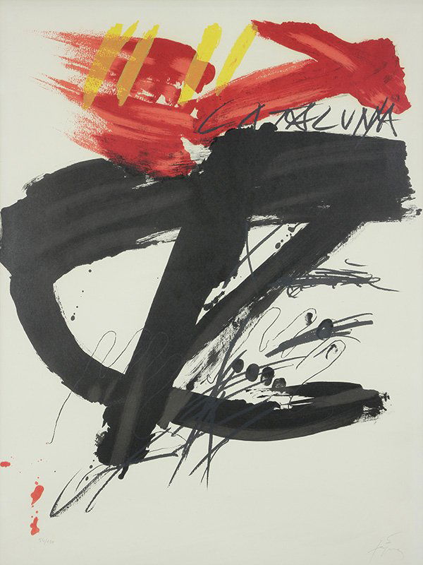 Print, Antoni Tapies (1 of 3)