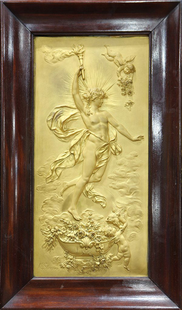 Karl Sterrer, wall relief. (1 of 4)