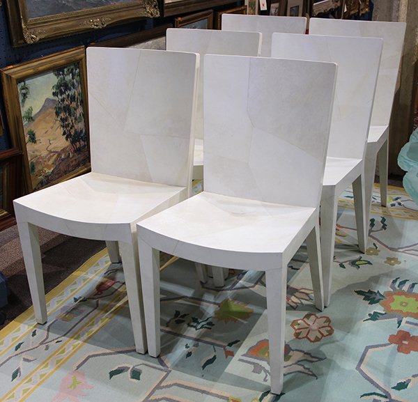 (lot of 6) Italian Moderne style dining chairs (1 of 3)