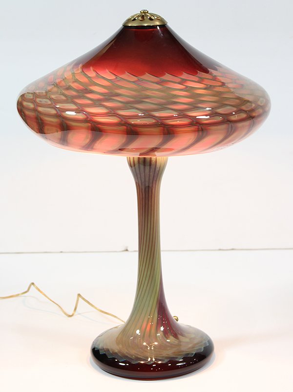 Joseph Clearman blown glass table lamp (1 of 8)