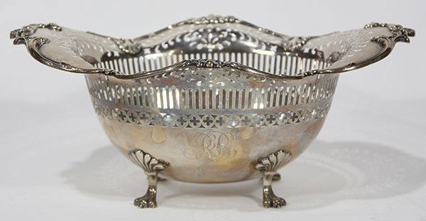 American Theodore B. Starr sterling silver centerpiece, (1 of 3)