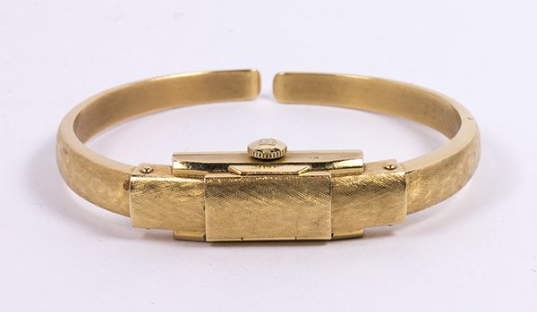 Lady's 14k yellow gold covered wristwatch (1 of 5)
