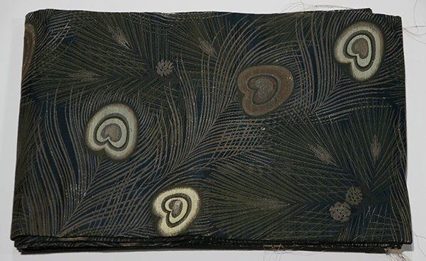 Japanese Two Silk Obi of Peacocks (1 of 5)