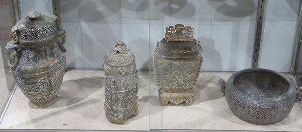 Chinese Archaistic Hardstone Decorative Items (1 of 1)