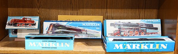(lot of 5) Marklin locomotives,  model numbers 3040, (1 of 1)