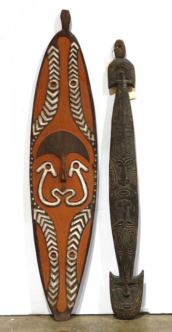 (lot of 2)  Sepik River, Papua New Guinea suspension (1 of 1)