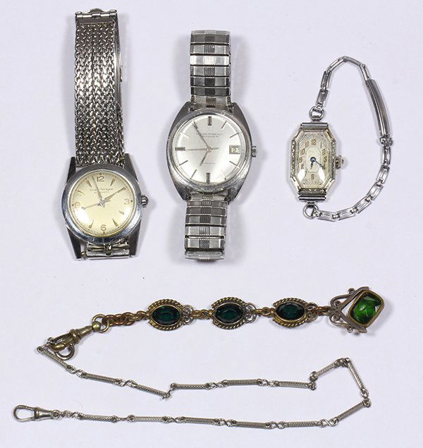 Collection of wristwatches and watch chains (1 of 1)