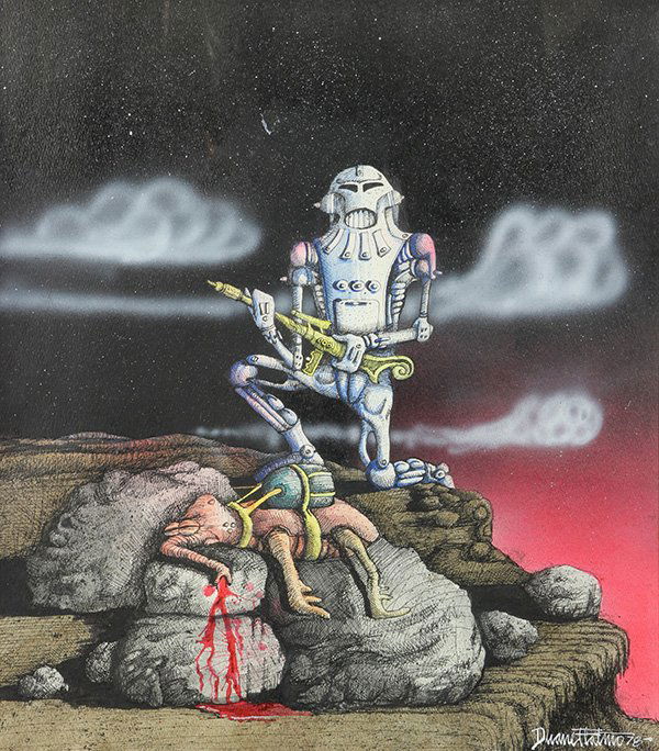 Painting, Duane Flatmo (1 of 3)