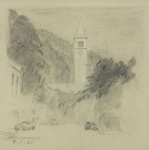 Edgar Hargreaves, drawing (1 of 3)