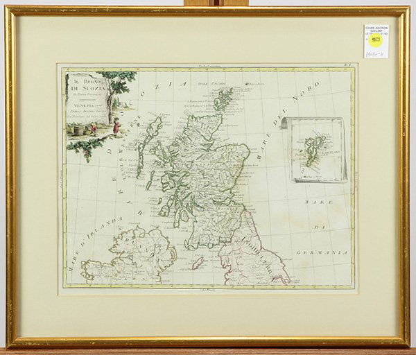 Mao, Antonio Zatta, Il Regno di Scozia, Di Nuova (1 of 1)