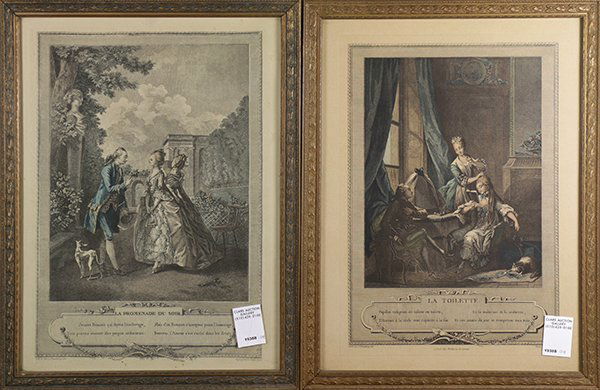 Prints, French and British Society (1 of 3)