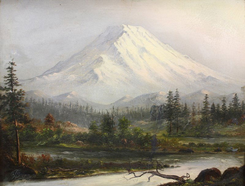 Grafton Tyler Brown painting (1 of 4)