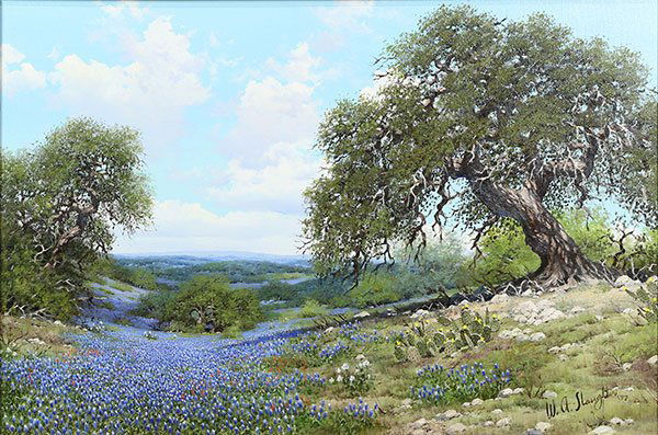 William A. Slaughter, painting (1 of 4)