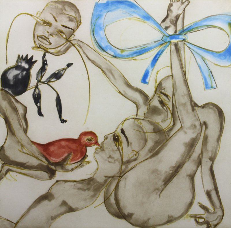 Print, Francesco Clemente (1 of 2)