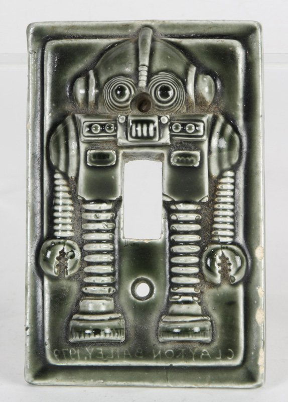 Clayton Bailey, ceramic light switch plate (1 of 4)