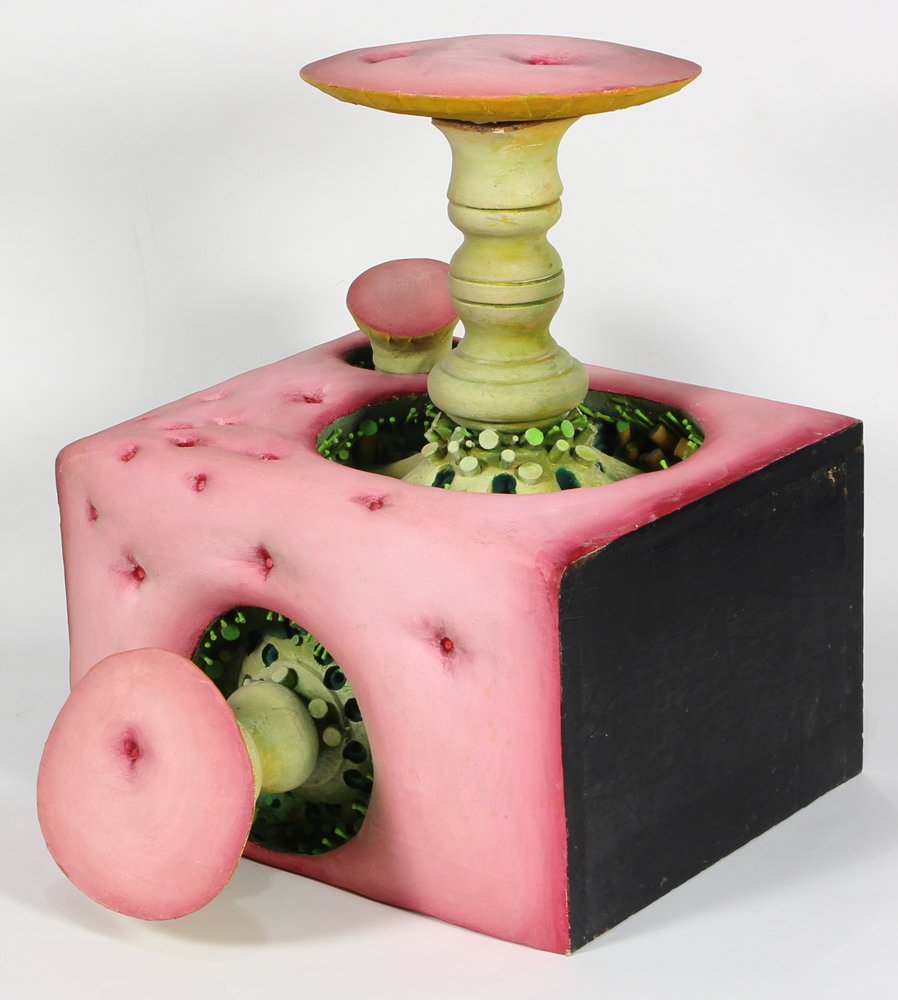 Untitled (Deconstructed Pig), mixed media sculpture (1 of 8)