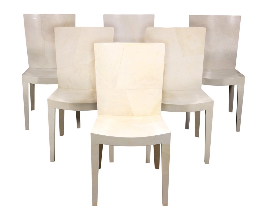 (lot of 6) Italian Moderne style dining chairs (1 of 5)