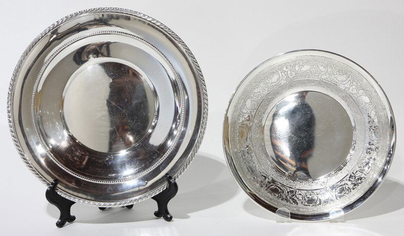 (lot of 2) American sterling silver group consisting of (1 of 5)